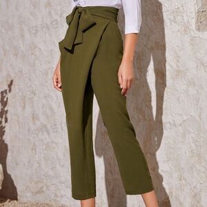 Olive green pants